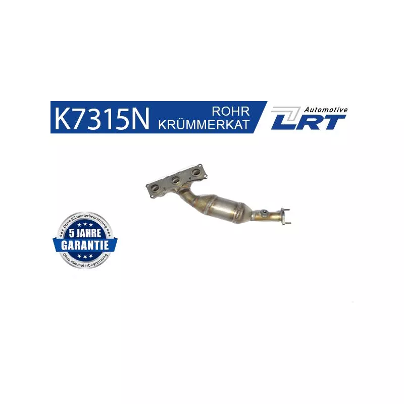 Catalyseur en coude LRT K7315N - Visuel 1