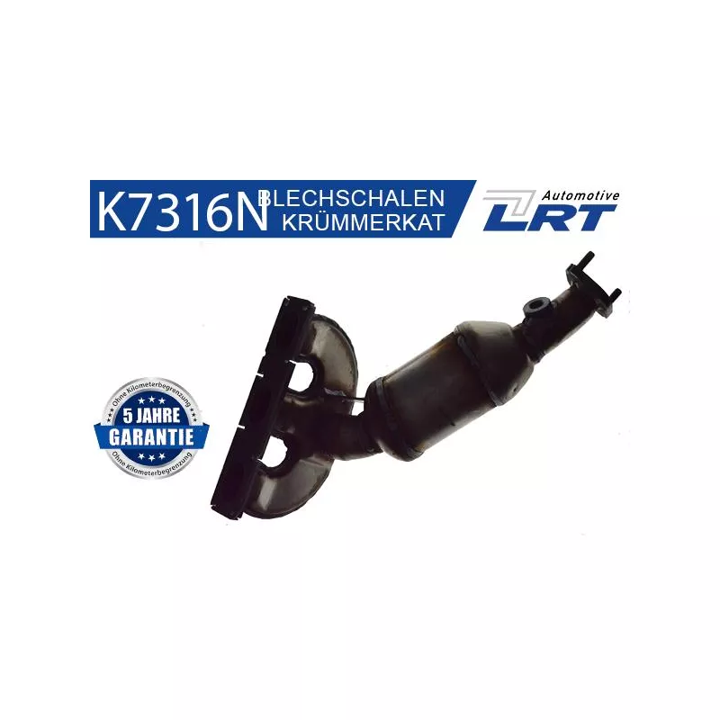 Catalyseur en coude LRT K7316N - Visuel 1