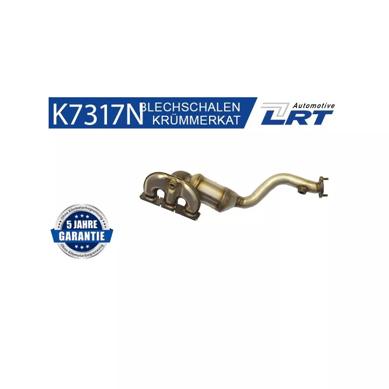 Catalyseur en coude LRT K7317N - Visuel 1