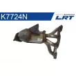 LRT K7724N - Catalyseur en coude
