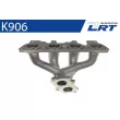 Collecteur, système d'échappement LRT [K906]