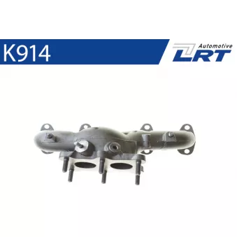 Collecteur, système d'échappement LRT K914 pour SKODA OCTAVIA 1.6 - 101cv