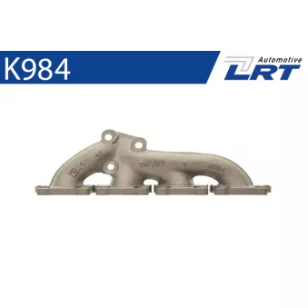 Collecteur, système d'échappement LRT K984 pour VOLKSWAGEN PASSAT 1.8 T 20V - 150cv