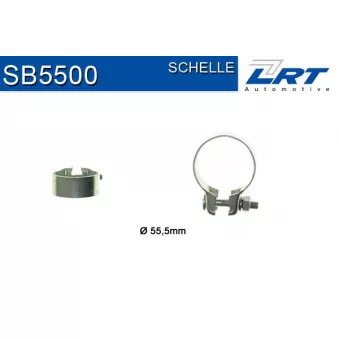 LRT SB5500 - Raccord de tuyau, système d'échappement