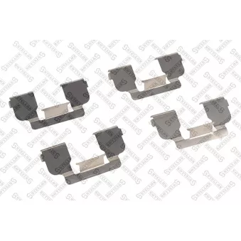Kit d'accessoires, plaquette de frein à disque STELLOX [00-01570-SX]