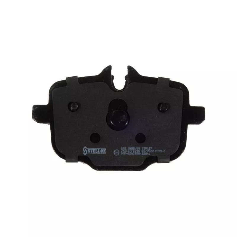 Jeu de 4 plaquettes de frein avant STELLOX 000 368B-SX - Visuel 2