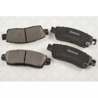 STELLOX 000 535B-SX - Jeu de 4 plaquettes de frein avant