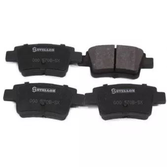 Jeu de 4 plaquettes de frein avant STELLOX [000 570B-SX]