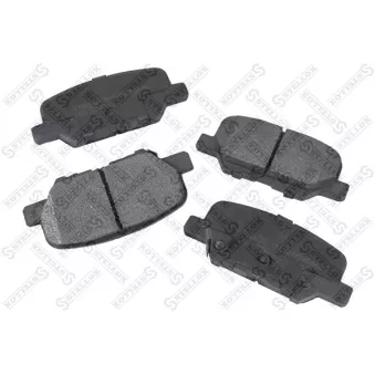 STELLOX 000 653B-SX - Jeu de 4 plaquettes de frein avant