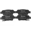 Jeu de 4 plaquettes de frein avant STELLOX [001 082B-SX]
