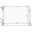 Radiateur, refroidissement du moteur STELLOX [10-25016-SX]