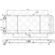 Radiateur, refroidissement du moteur STELLOX [10-25046-SX]