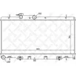 Radiateur, refroidissement du moteur STELLOX [10-25429-SX]