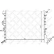 Radiateur, refroidissement du moteur STELLOX [10-25675-SX]
