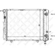 Radiateur, refroidissement du moteur STELLOX [10-25893-SX]