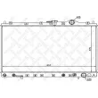 Radiateur, refroidissement du moteur STELLOX [10-25965-SX]