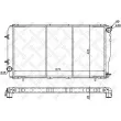 Radiateur, refroidissement du moteur STELLOX [10-26242-SX]
