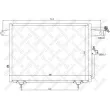 Condenseur, climatisation STELLOX [10-45007-SX]