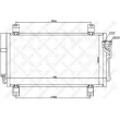Condenseur, climatisation STELLOX [10-45642-SX]