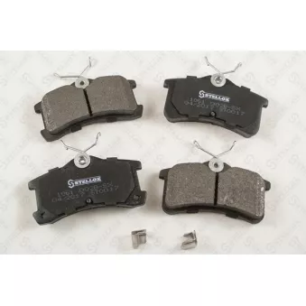 Jeu de 4 plaquettes de frein avant STELLOX [1061 002B-SX]