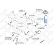 Bouchon de protection/soufflet, amortisseur STELLOX [11-73022-SX]