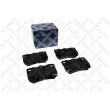 Jeu de 4 plaquettes de frein avant STELLOX [1192 002B-SX]