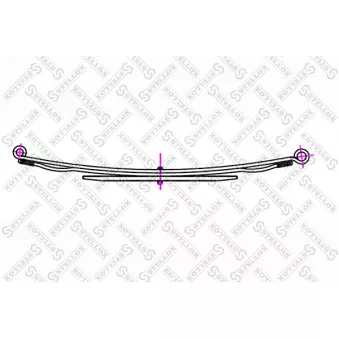 STELLOX 12-00004-SX - Groupe de ressorts