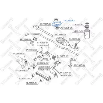 STELLOX 12-72016-SX - Coupelle de suspension