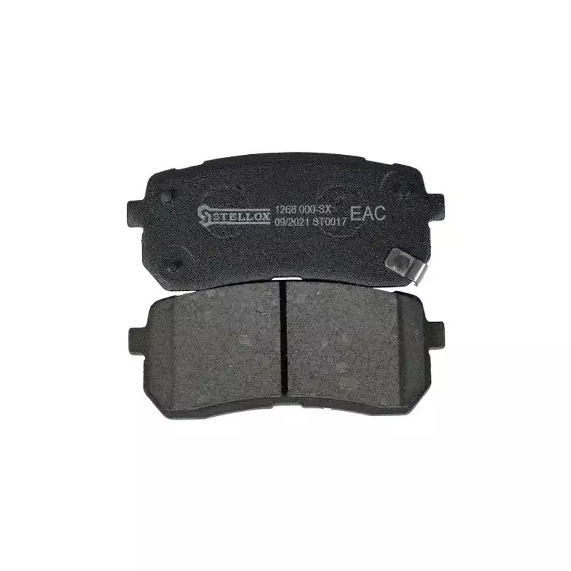 Jeu de 4 plaquettes de frein avant STELLOX 1268 000-SX - Visuel 1