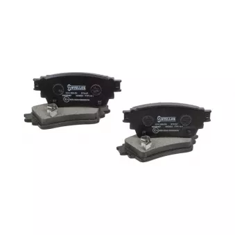 STELLOX 1314 000-SX - Jeu de 4 plaquettes de frein avant
