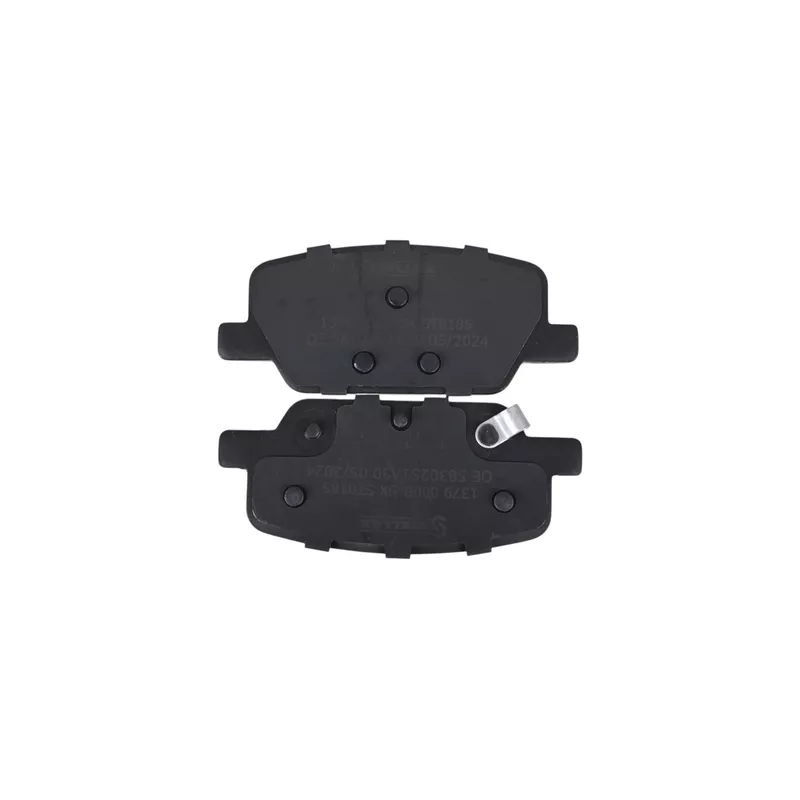 Jeu de 4 plaquettes de frein avant STELLOX 1379 000B-SX - Visuel 1