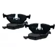 Jeu de 4 plaquettes de frein avant STELLOX [1595 000B-SX]