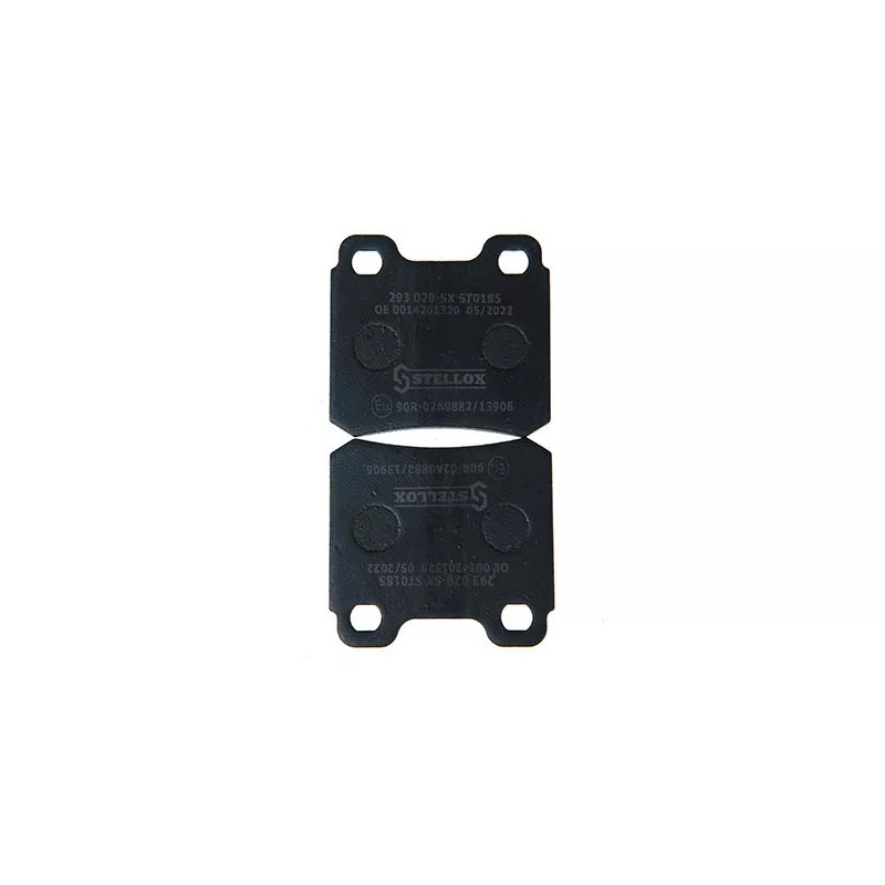 Jeu de 4 plaquettes de frein avant STELLOX 1616 000-SX - Visuel 1