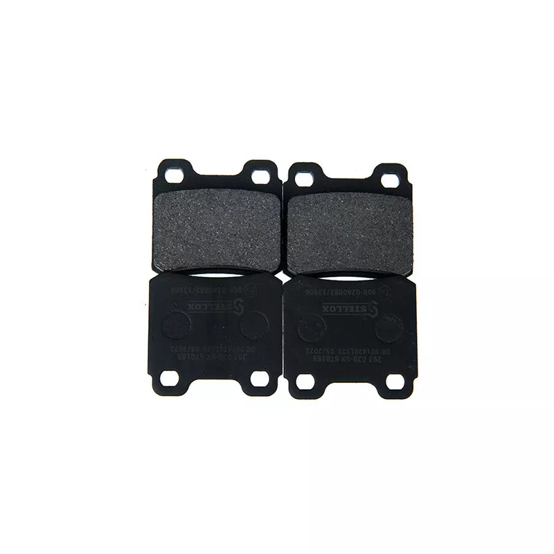 Jeu de 4 plaquettes de frein avant STELLOX 1616 000-SX - Visuel 2