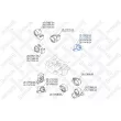 STELLOX 25-17469-SX - Support moteur