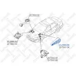 STELLOX 25-73050-SX - Support moteur arrière gauche