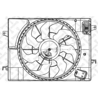 Ventilateur, refroidissement du moteur STELLOX [29-99186-SX]
