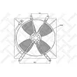 Ventilateur, refroidissement du moteur STELLOX [29-99220-SX]