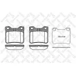 Jeu de 4 plaquettes de frein avant STELLOX [332 010B-SX]