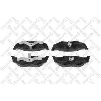 STELLOX 493 040B-SX - Jeu de 4 plaquettes de frein avant