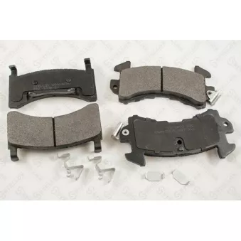 STELLOX 526 000B-SX - Jeu de 4 plaquettes de frein avant