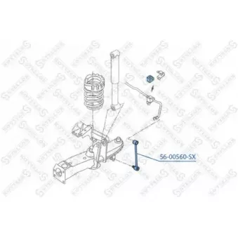 STELLOX 56-00560-SX - Entretoise/tige, stabilisateur arrière