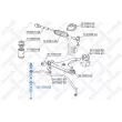 STELLOX 56-72003-SX - Entretoise/tige, stabilisateur avant