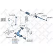 STELLOX 57-02102-SX - Bras de liaison, suspension de roue avant gauche