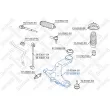 Bras de liaison, suspension de roue avant droit STELLOX [57-53085-SX]