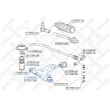 STELLOX 57-72018-SX - Bras de liaison, suspension de roue avant gauche