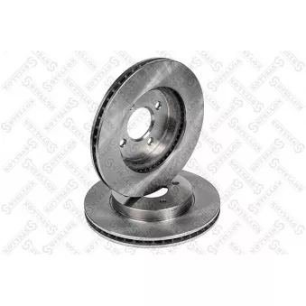 Jeu de 2 disques de frein avant STELLOX [6020-1994-SX]