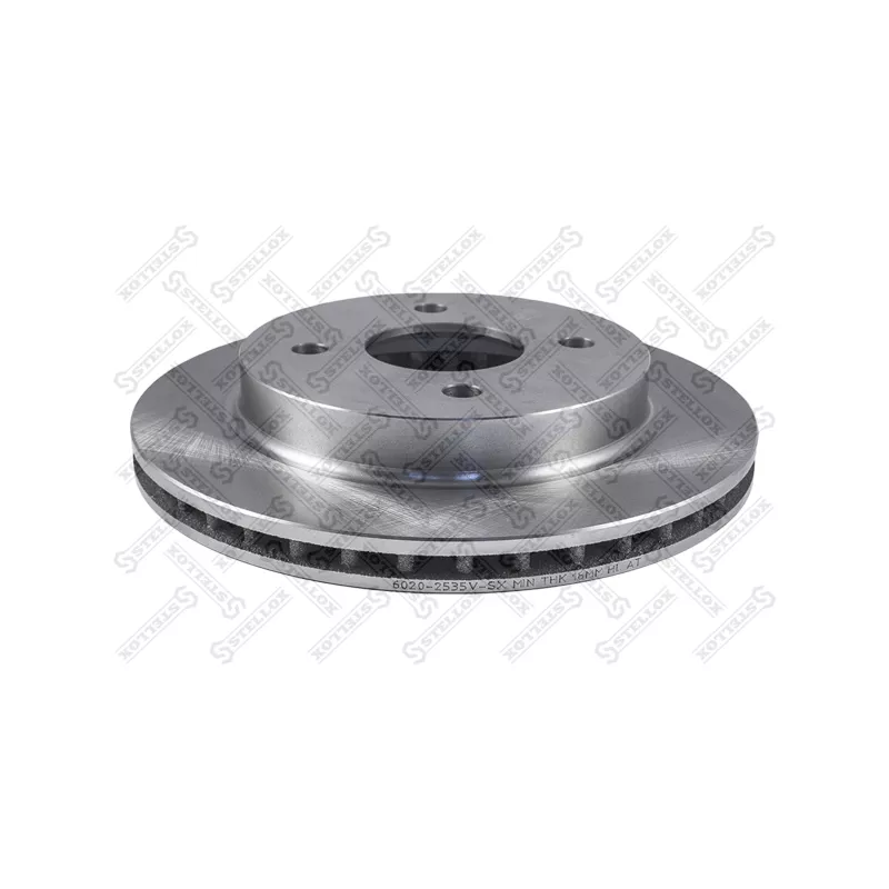 Jeu de 2 disques de frein avant STELLOX 6020-2535V-SX - Visuel 1