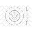 Jeu de 2 disques de frein avant STELLOX [6020-2551-SX]