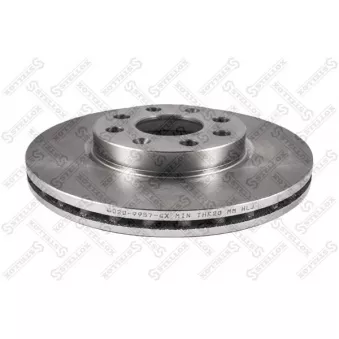 STELLOX 6020-9957-SX - Jeu de 2 disques de frein avant